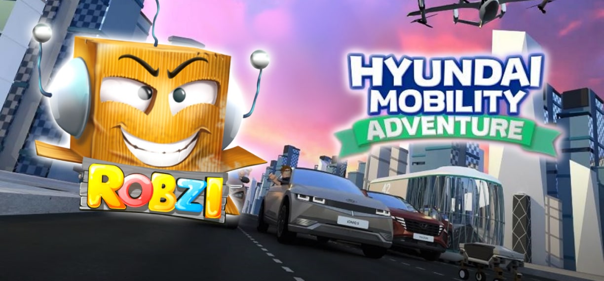 Hyundai и игровой блогер Robzi проведут YouTube-стрим с обзором виртуального мира Hyundai Mobility Adventure в метавселенной Roblox